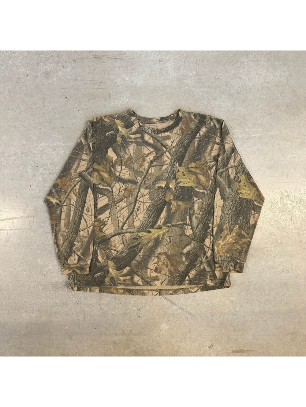 Vintage 2000s Realtree Camo Longsleeve T-Shirt Extra Large Green